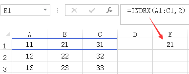 INDEX案例2